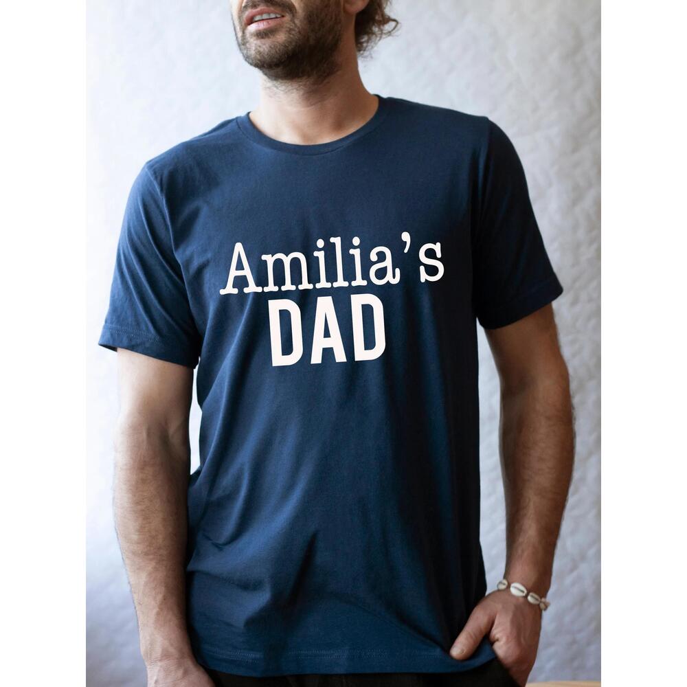 Dad Shirt With Name New Gift